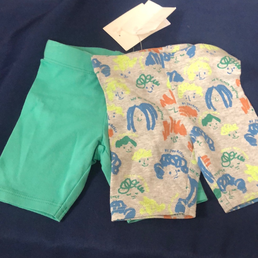 Open Edit hair toss 2 piece shorts NWT size 3 mo